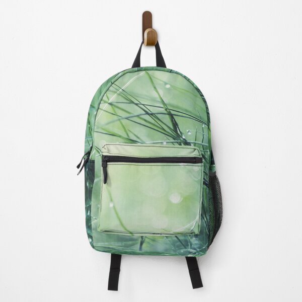 Item preview, Sparkling Morning - Dew Drops On Grass designed and sold by Dyrk Wyst Redbubble Shop.