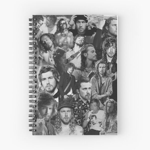 Item preview, Julien Doré French Singer Abstract Collage - Black and White Version designed and sold by CollageHeaven.