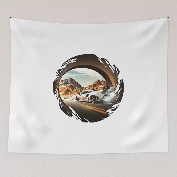 Item preview, Action shot of a sport car exiting a tunnel designed and sold by Xiangster987.