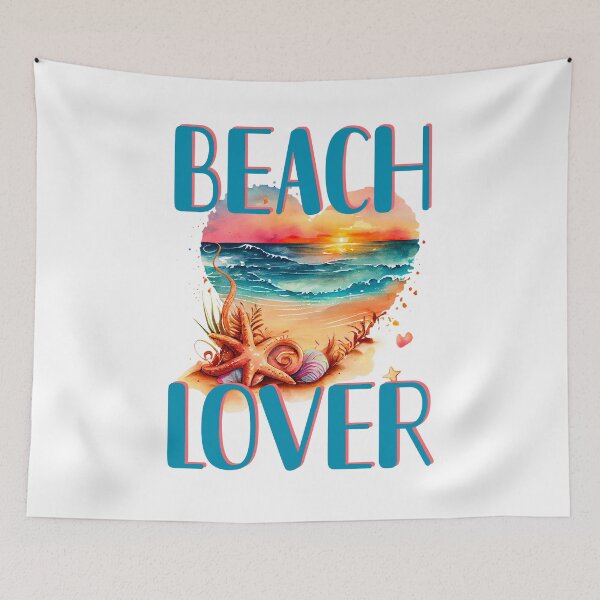Item preview, Beach Lover with ocean designed and sold by clounewcomb.