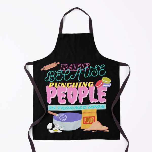 Item preview, I Bake Because Punching People Is Frowned Upon designed and sold by ichirochen.