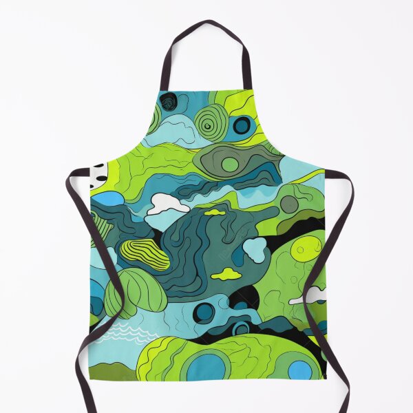 Item preview, Spring Water Ways Tiled designed and sold by artfullyprompt.