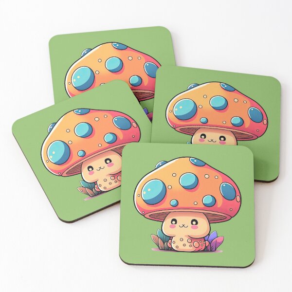 Item preview, Kawaii Mushroom designed and sold by ultra-cute.