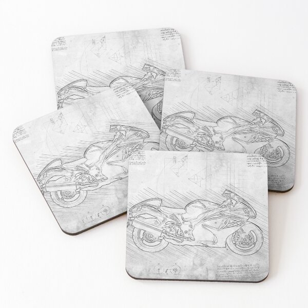 Item preview, Da Vinci Sketch Art Hayabusa Model 2022 - Grunge designed and sold by Rayyanz.