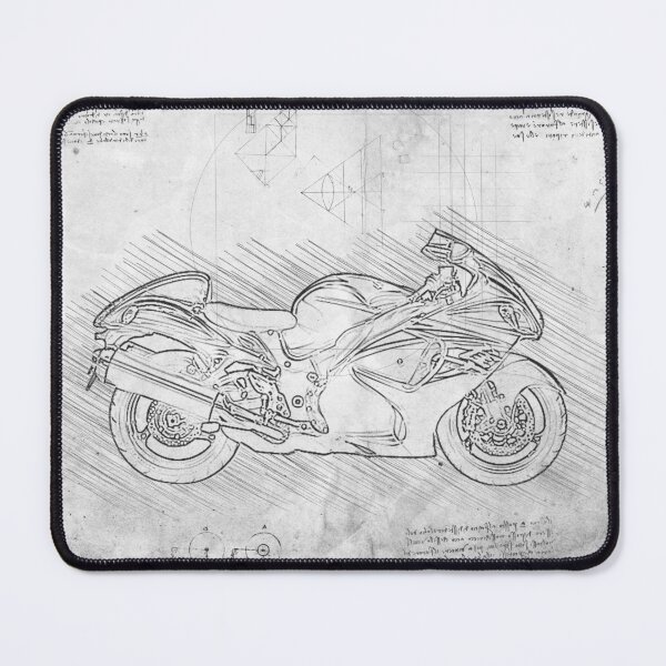 Item preview, Da Vinci Sketch Art Hayabusa Model 2022 - Grunge designed and sold by Rayyanz.