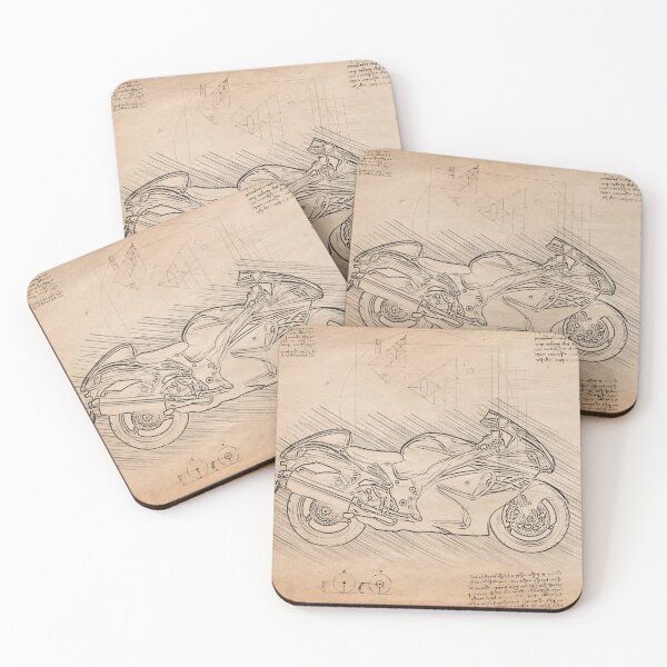 Item preview, Da Vinci Sketch Art Hayabusa Model 2022 - Vintage designed and sold by Rayyanz.
