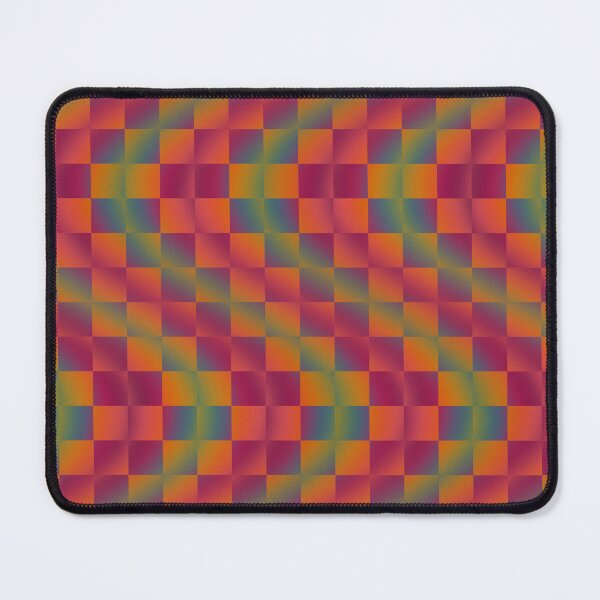 Item preview, Groovy Rainbow Checkerboard Inspired Geometric Pattern  designed and sold by By Aurora Sky.