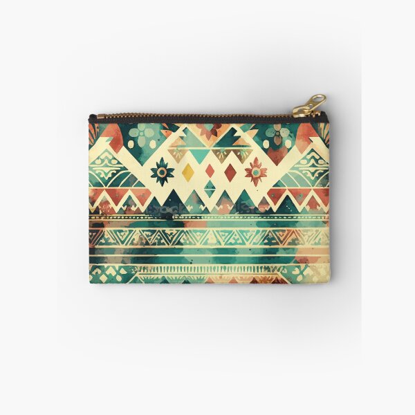 Item preview, A Teal Aztec Bohemian SouthWest Design - Boho Chic Patterns designed and sold by GVRDesign.