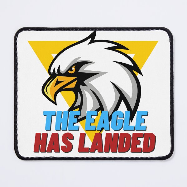 Item preview, The Eagle has Landed Quote Ispire Wording designed and sold by DifferArt.