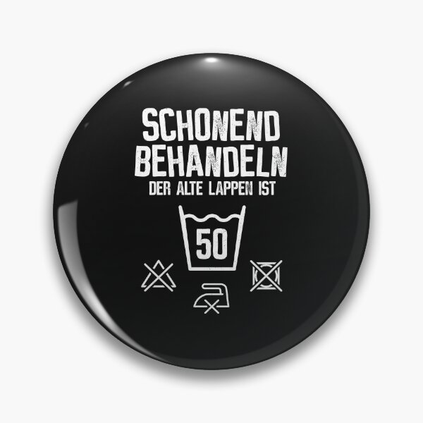 Artikelvorschau, 50. Geburtstag - schonend behandeln entworfen und verkauft von ChrisFeil.