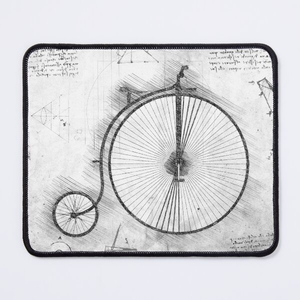 Item preview, Da Vinci Sketch Art Penny Farthing - Grunge designed and sold by Rayyanz.