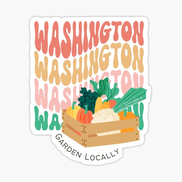 Washington - Garden Locally Sticker