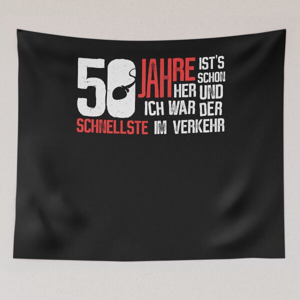 Artikelvorschau, 50. Geburtstag - schnellster im Verkehr entworfen und verkauft von ChrisFeil.