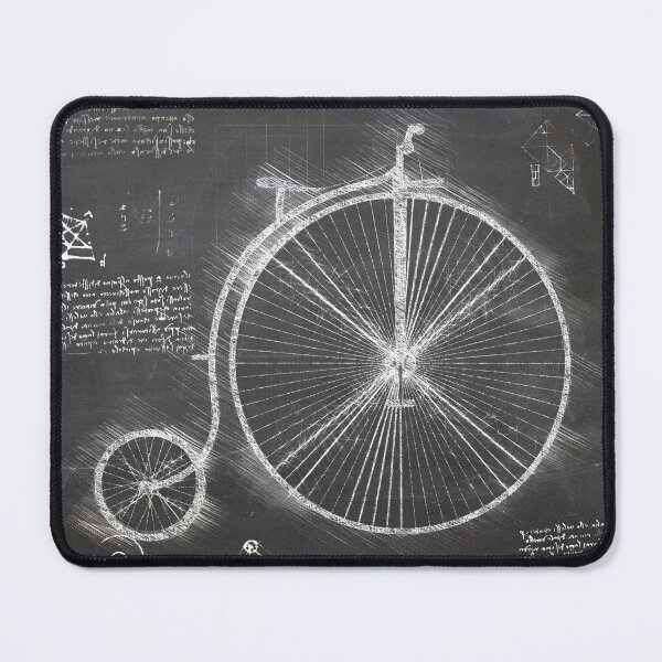 Item preview, Da Vinci Sketch Art Penny Farthing - Blackboard designed and sold by Rayyanz.