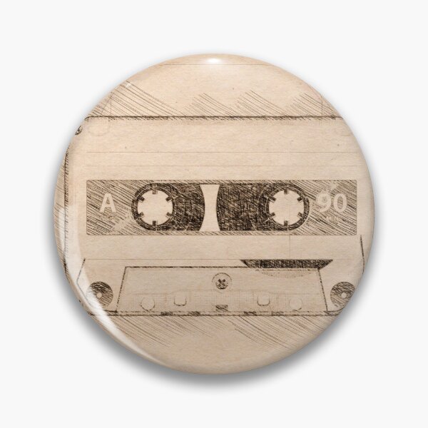 Item preview, Da Vinci Sketch Art Cassette Tape - Vintage designed and sold by Rayyanz.