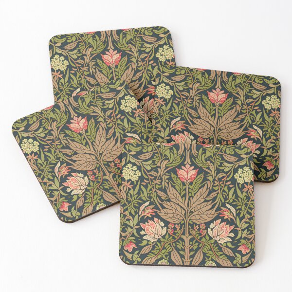 Item preview, William Morris Flowers  -Vintage  Artwork Inspired by Morris Style- William Morris victorian designed and sold by Tamas Das.