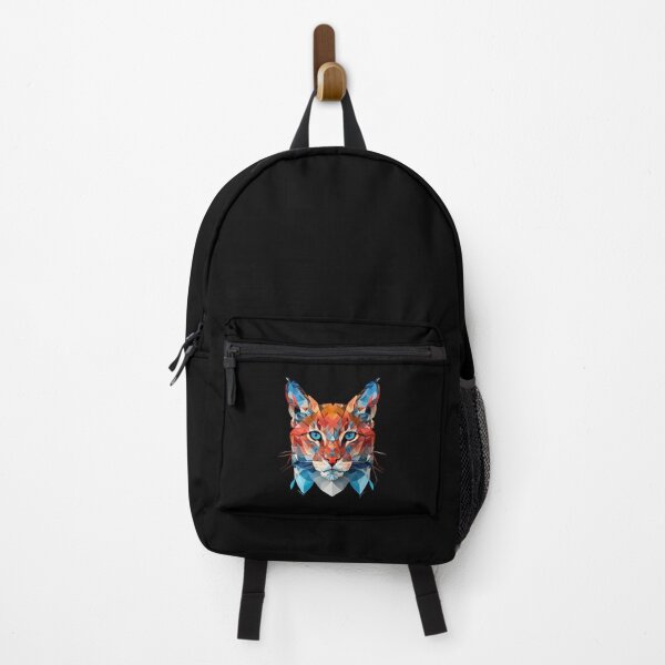 Item preview, Abstract Bobcat Art: A Colorful Twist on Wildlife Imagery designed and sold by FiveIntentions.