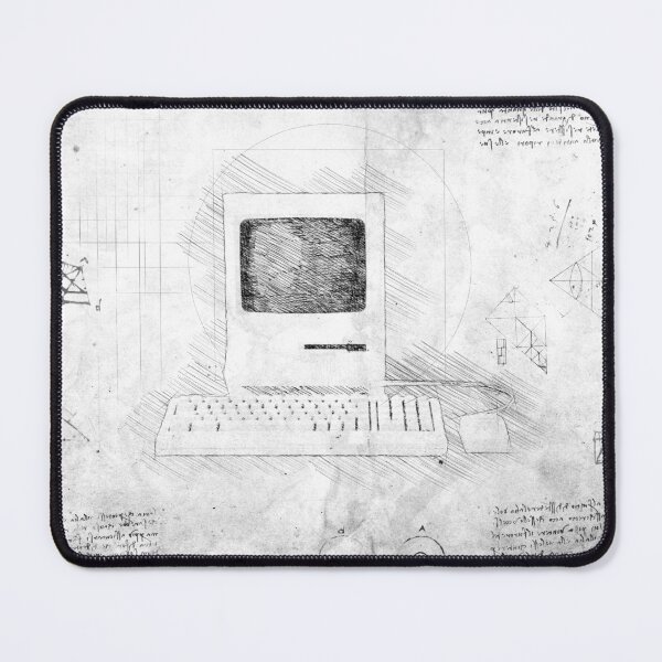 Item preview, Da Vinci Sketch Art Computer - Grunge designed and sold by Rayyanz.