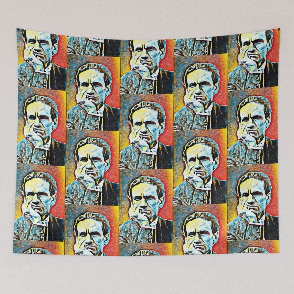 Item preview, Cesar Vallejo artwork | Cesar Vallejo Portrait | Cesar Vallejo Wall Art  designed and sold by Suyogsonar25.