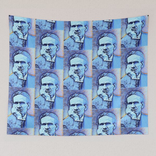 Item preview, Cesar Vallejo artwork | Cesar Vallejo Portrait | Cesar Vallejo Wall Art  designed and sold by Suyogsonar25.
