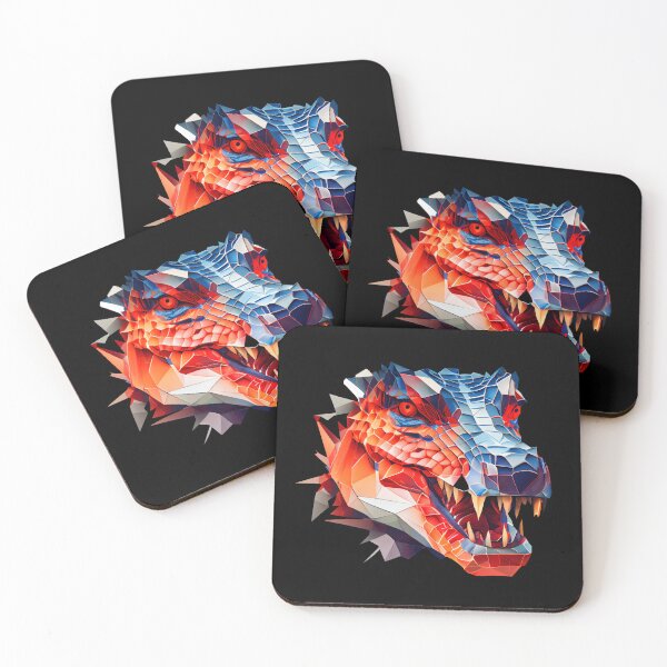 Item preview, Abstract Crocodile Art: A Colorful Twist on Wildlife Imagery designed and sold by FiveIntentions.