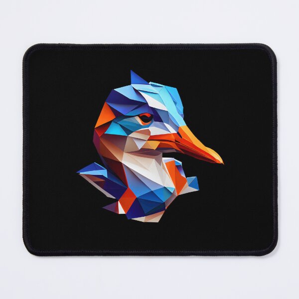 Item preview, Abstract Duck Art: A Colorful Twist on Wildlife Imagery designed and sold by FiveIntentions.