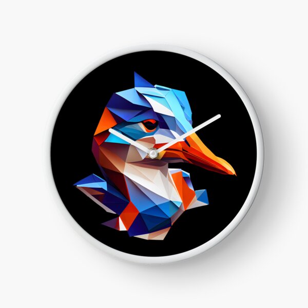 Item preview, Abstract Duck Art: A Colorful Twist on Wildlife Imagery designed and sold by FiveIntentions.