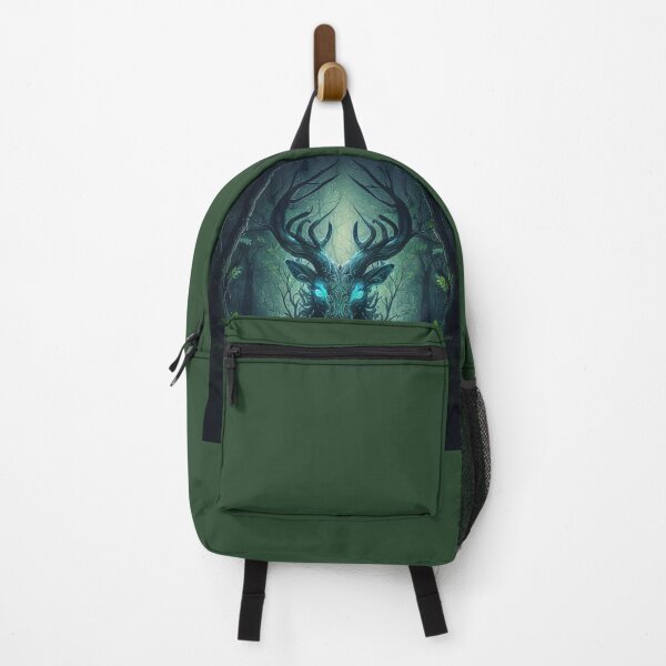 Item preview, Mysterious Creature in a Fantasy Forest - Digital Painting designed and sold by AndyNgn.