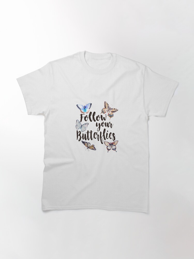 Vista alternativa de Camiseta clásica Follow your Butterflies