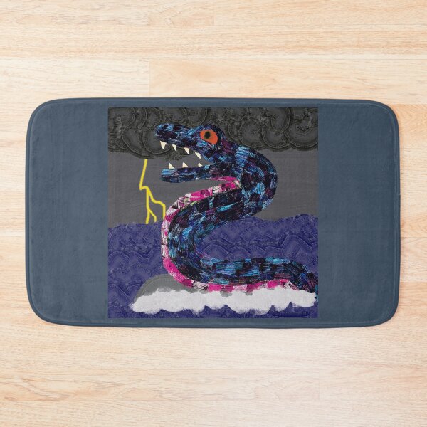 Item preview, Raging Storm of the Red-Bellied Sea Serpent designed and sold by RyokoshiCanvas.