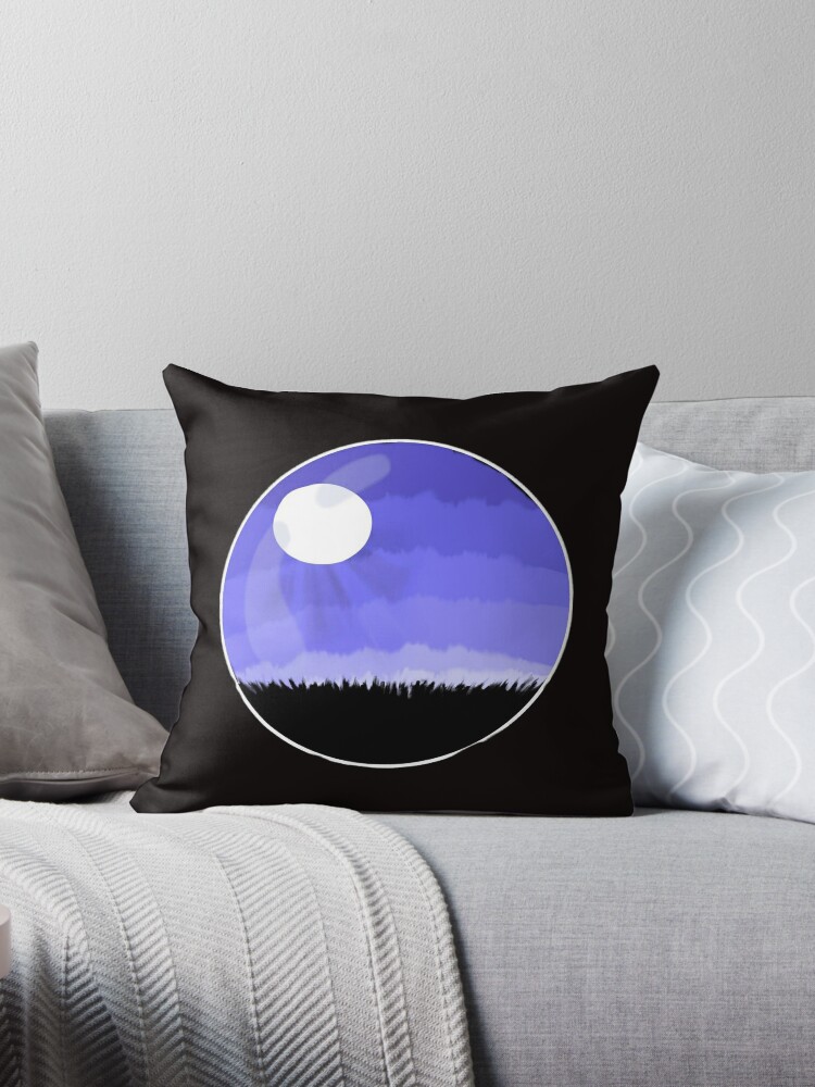 Purple Things Throw Pillow for Sale by KORARU-co