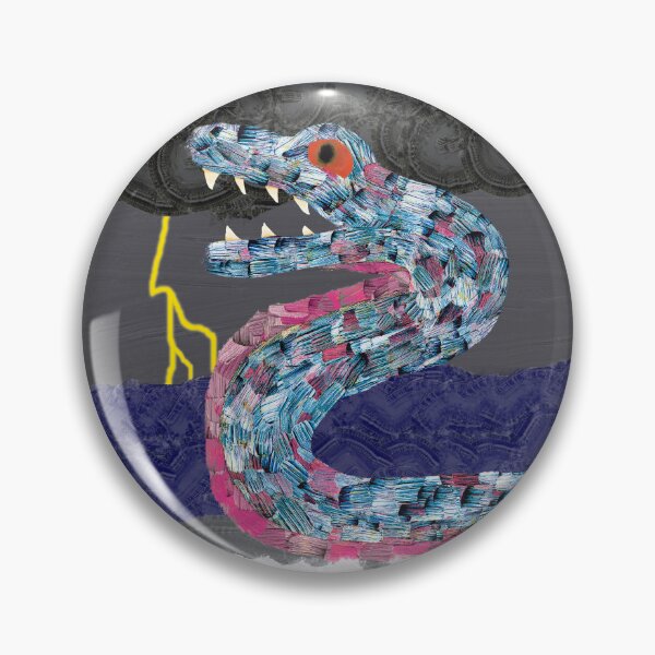Item preview, Raging Storm of the Butterfly Sea Serpent designed and sold by RyokoshiCanvas.