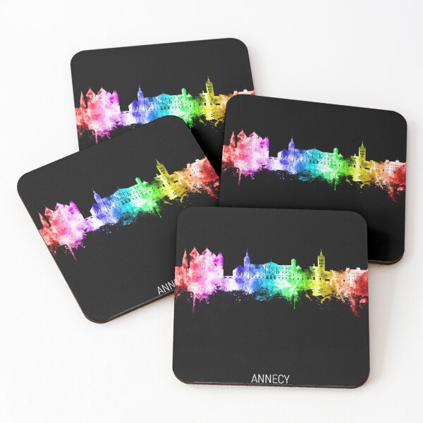Item preview, Annecy France Skyline designed and sold by ArtPrints.