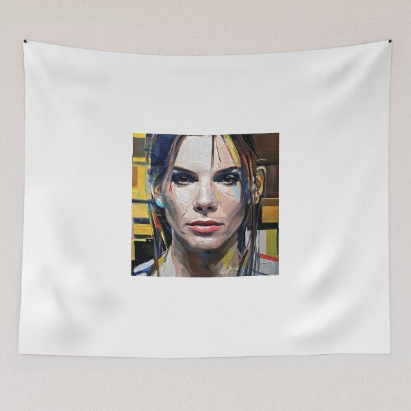 Item preview, painting of Sandra`s face  designed and sold by bogfl.