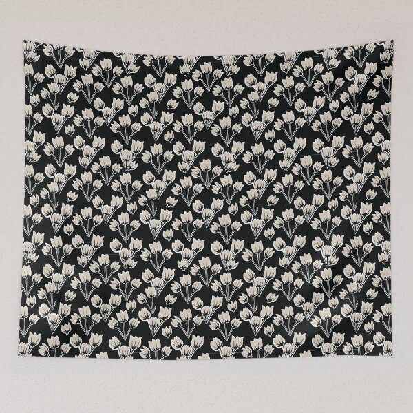 Item preview, Flowers repeat pattern designed and sold by SuziR23.