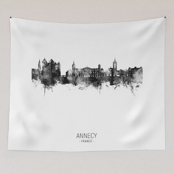 Item preview, Annecy France Skyline designed and sold by ArtPrints.