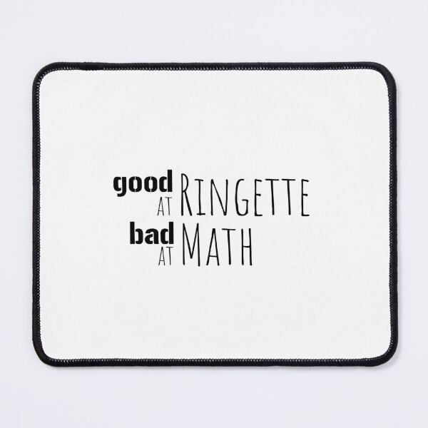 Item preview, Good at Ringette Bad At Math designed and sold by EmeraldeaArt.