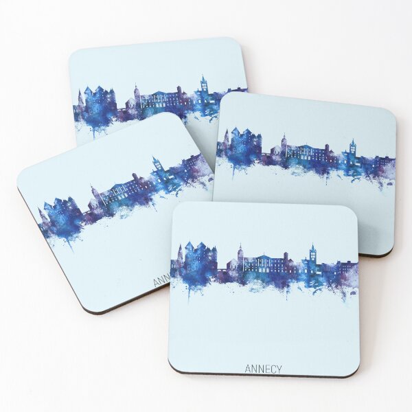 Item preview, Annecy France Skyline designed and sold by ArtPrints.