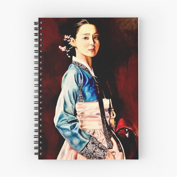 Item preview, Cream and Blue Hanbok designed and sold by ClaireBillson.