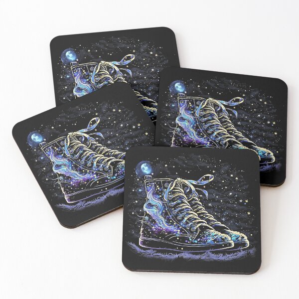 Item preview, t-shirt with the image of shoes from the imaginary world designed and sold by Idearea Design.