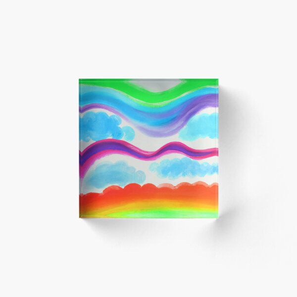Item preview, colorful lines designed and sold by The Iconic Minimalist.