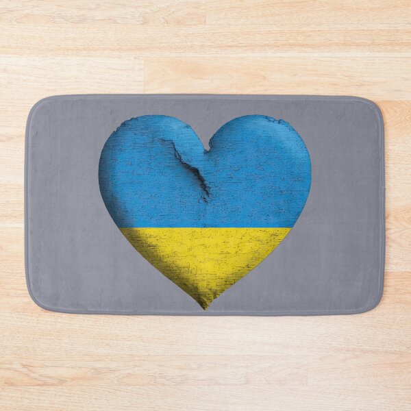 Item preview, Heart on Ukraine flag colors blue and yellow  designed and sold by TetianaArt.