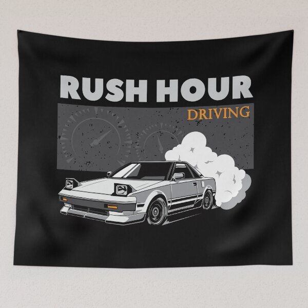 Item preview, RUSH HOUR DRIVING, AE 86 designed and sold by infinityind.