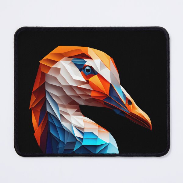 Item preview, Abstract Goose Art: A Colorful Twist on Wildlife Imagery designed and sold by FiveIntentions.