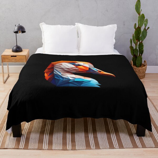 Item preview, Abstract Goose Art: A Colorful Twist on Wildlife Imagery designed and sold by FiveIntentions.