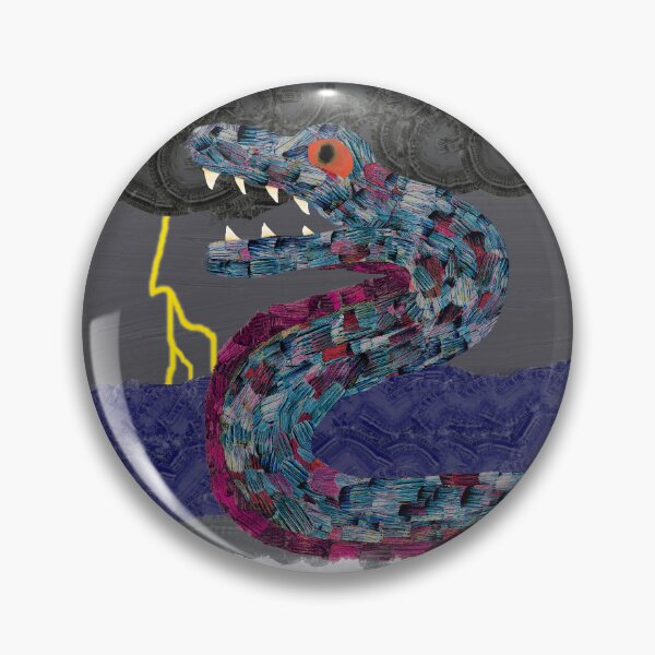 Item preview, Raging Storm of the Venom Sea Serpent designed and sold by RyokoshiCanvas.