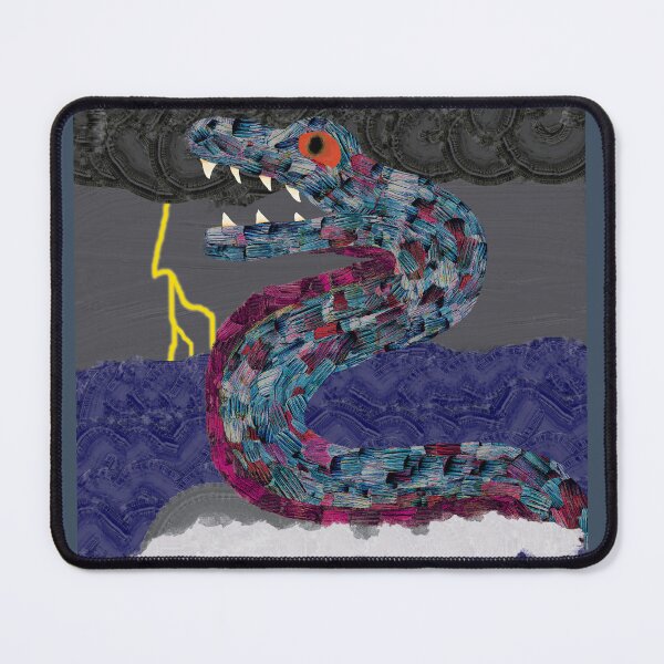 Item preview, Raging Storm of the Venom Sea Serpent designed and sold by RyokoshiCanvas.