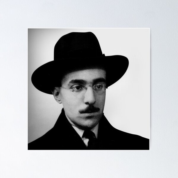 Escritor Fernando Pessoa Póster