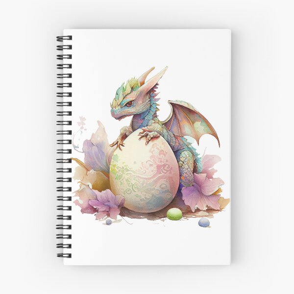Item preview, Easter dragon designed and sold by InnerOtterArt.