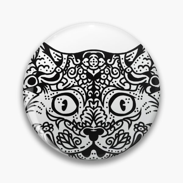 Item preview, Cat, wild decorative ornament flat vector stick patern designed and sold by Andibadiroon.